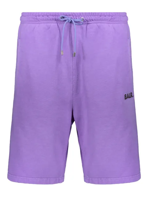 BALR. cotton bermuda shorts Purple B14311037