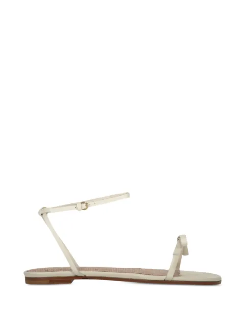 RED(V) bow-detail buckle-fastening sandals Neutrals QS0F82MEN