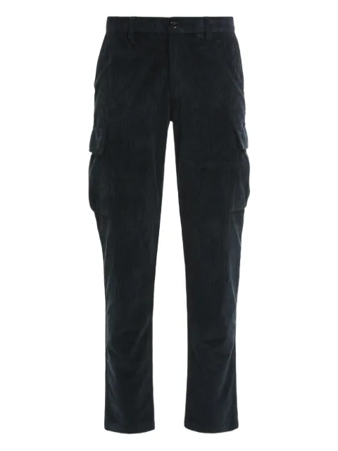 Moorer Brody-VLL corduroy cargo pants Blue BRODYVLL