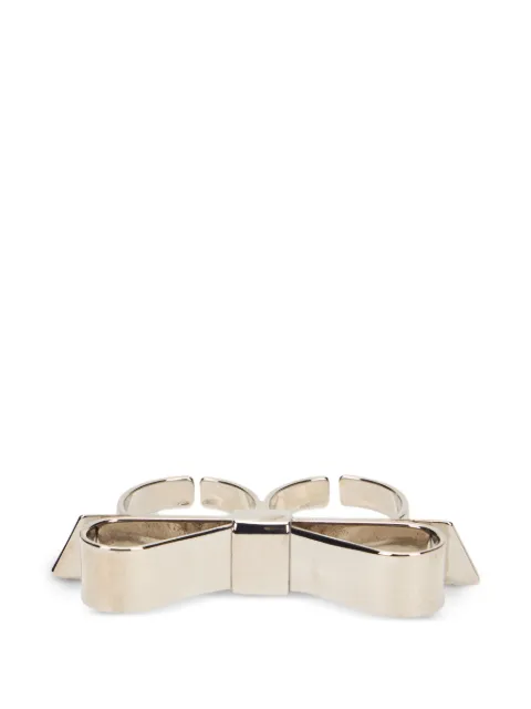 RED(V) bow ring Silver QJ0B52XUD
