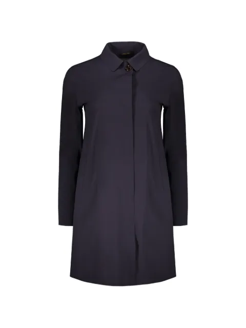 Moorer Silene logo-button coat Blue SILENEGS