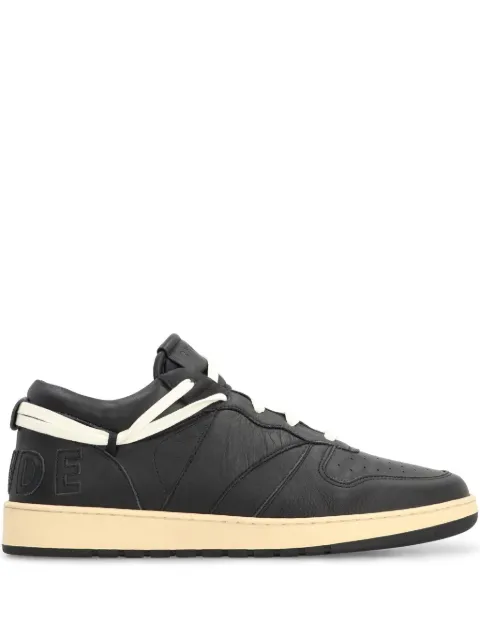 RHUDE Rhecess leather sneakers Black RHSS22FO23178372