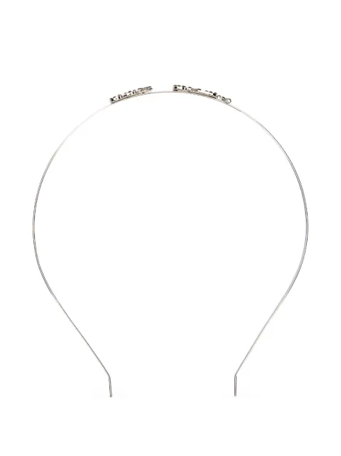 RED(V) embellished headband Silver QJ0A76ZNH