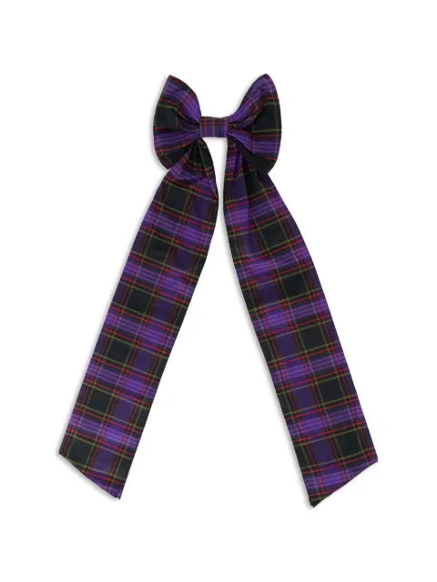 RED(V) tartan bow hair accessory Purple QJ0B97CTL