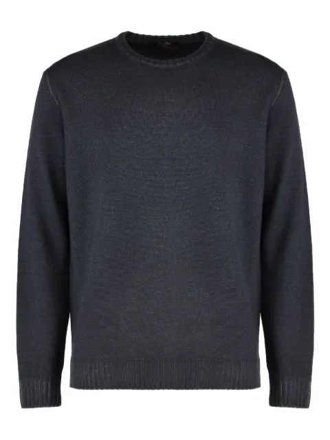 Moorer round-neck sweater Grey ORVIETOXT