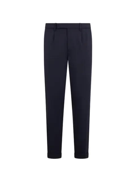 Moorer cuffed trousers Blue NIGELJ