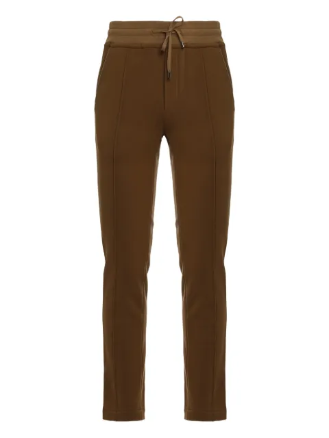 Moorer drawstring track pants Brown GREYSONLIL