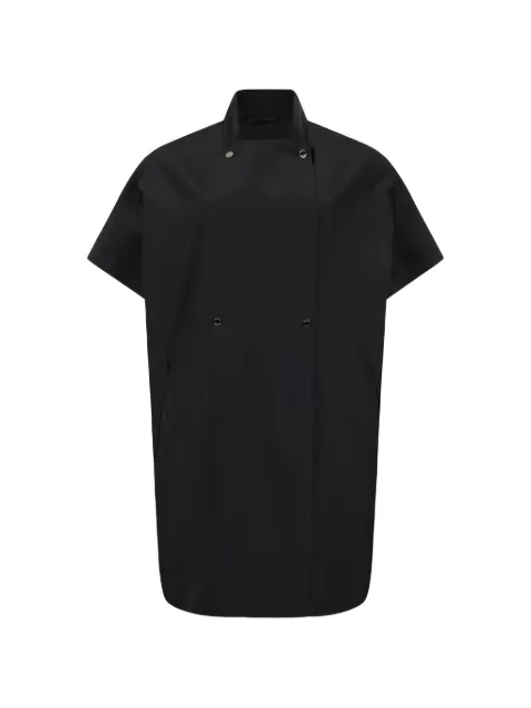 Moorer double-breasted overcoat Black GRAZIADA6