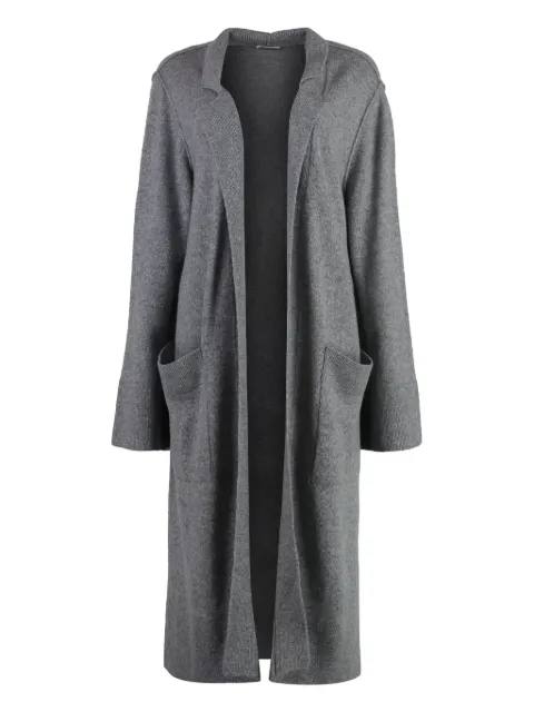 Malo cashmere cardi-coat Grey DXG109F1B91CCMP