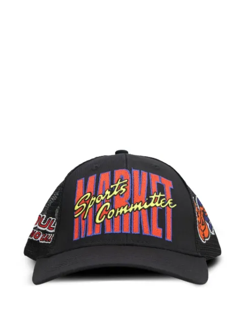 MARKET mesh-panel baseball cap Black 390000176