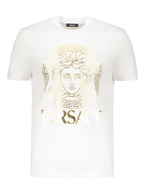 Versace cotton T-shirt White 10118611A14053