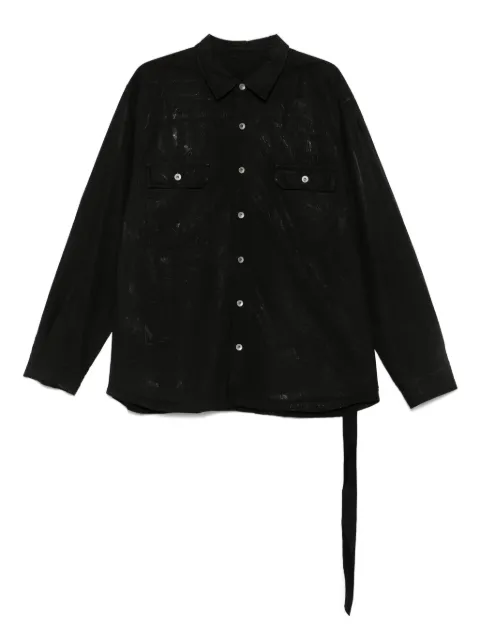 Rick Owens DRKSHDW DRKSHDW Jumbo outershirt Black DU01E3297PF