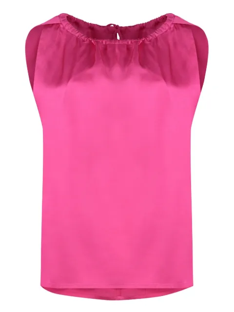 Yves Salomon satin blouse Pink 23E23EYH00460SAVI
