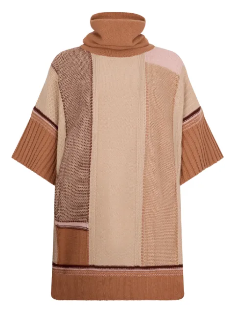 Malo roll-neck sweater Brown DXC064F1A70