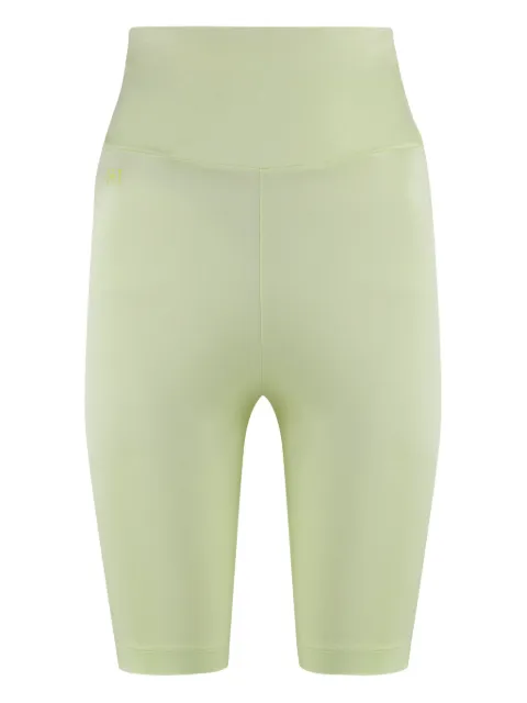 Wolford logo-print shorts Green 19380