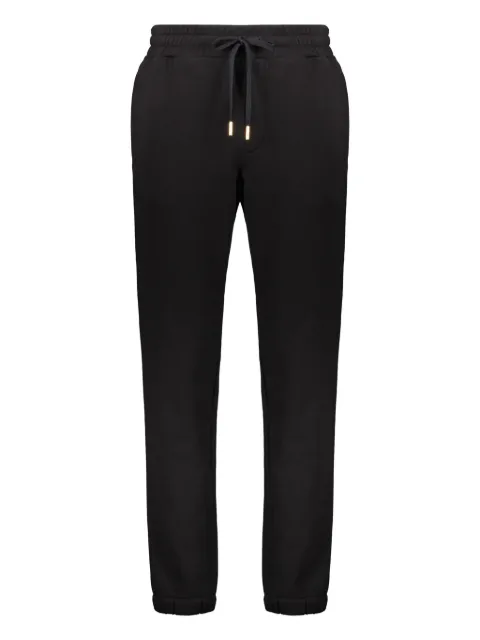 Versace cotton track pants Black 10144231A14059
