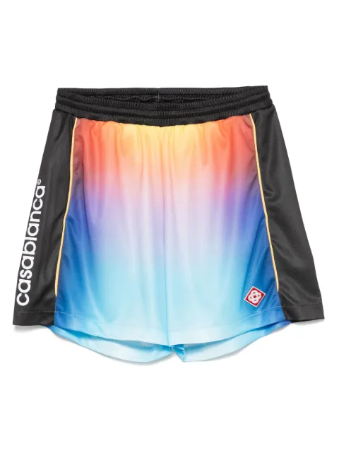 Casablanca Birdseye shorts Black MS25JTR25301