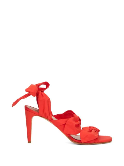 RED(V) bow-detail sandals Red QS0H39FUB
