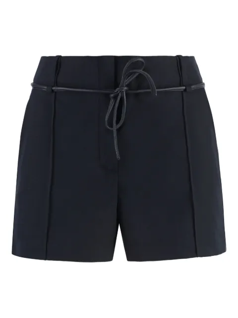 Yves Salomon high-waist shorts Blue 23E23EYP020XXWOXX