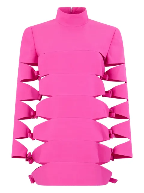Valentino Garavani bow-detail mini dress Pink BVA0Z01CF