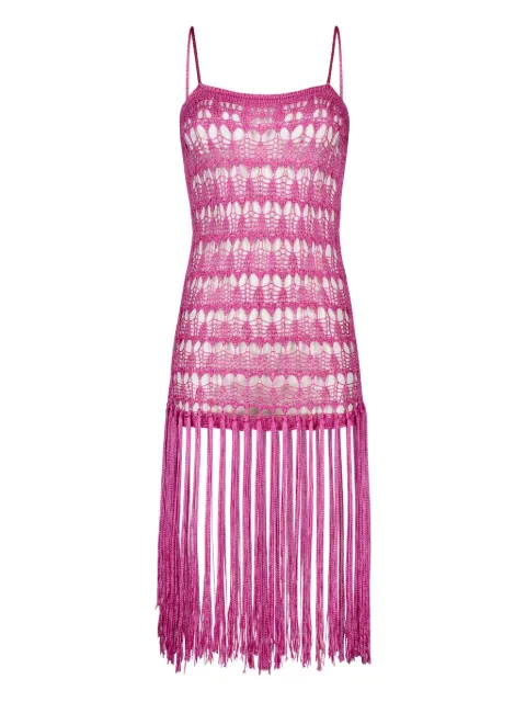 PARAMIDONNA Dahlia crochet dress Pink SS25SDFCH