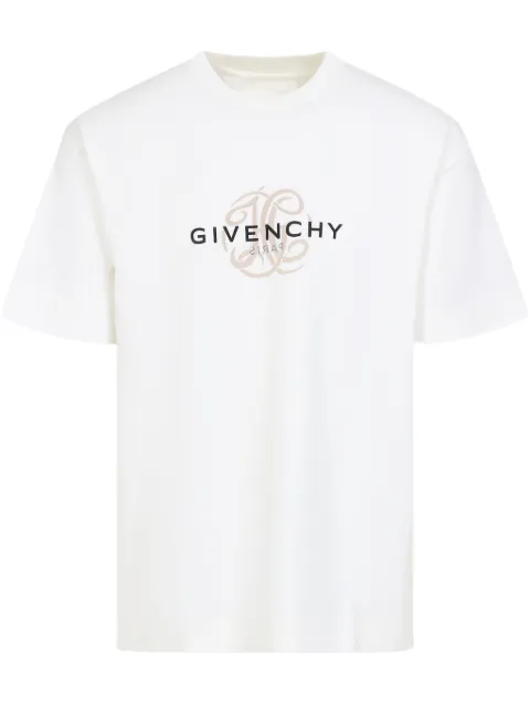 Givenchy logo t-shirt White BM71MG3YQJ