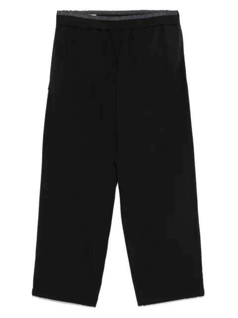 RANRA tapered trousers Black AMSS25TP01507