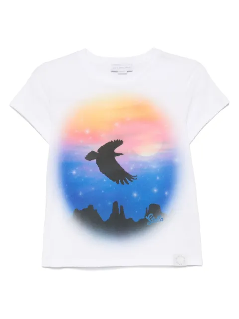 Stella McCartney bird-print T-shirt White 6J01843SPZ80