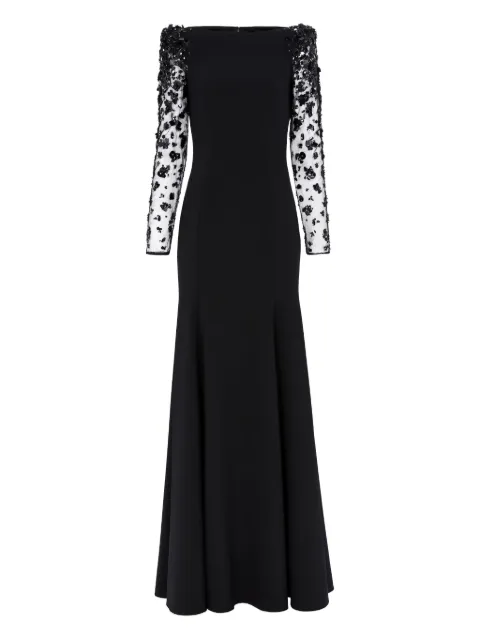 Jenny Packham Sylvia maxi dress Black ZCD117L
