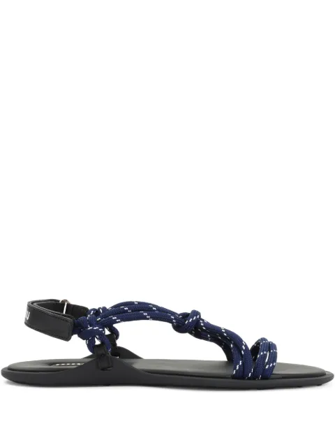 Miu Miu Riviere sandals Blue 5X420EF0053L74F0216