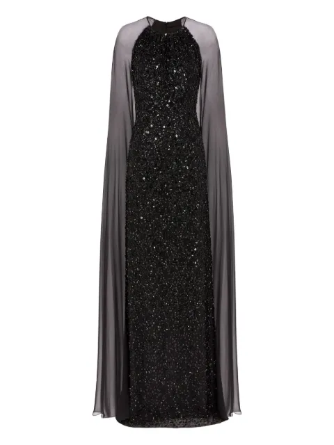 Jenny Packham Elite maxi dress Black ZCD102L