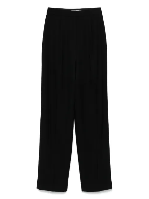 John Galliano Pre-Owned 1990s wool tailored trousers Black HOLAGAL139