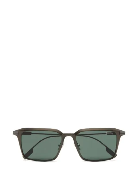 Zegna metal-frame square sunglasses Grey EZ0273H5509N