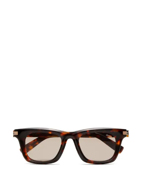 Zegna tortoiseshell cat-eye sunglasses Brown EZ02704955E