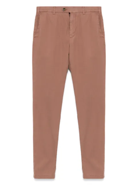Canali twill chinos Pink 91697PT01355