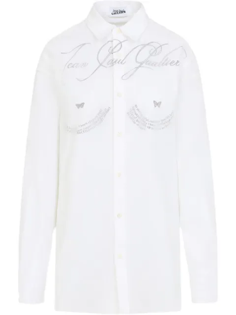 Jean Paul Gaultier cotton shirt White 2534UCH093C586