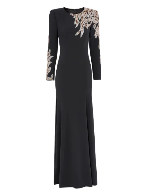Jenny Packham Honor sequin-embellished maxi dress Grey ZCD121L