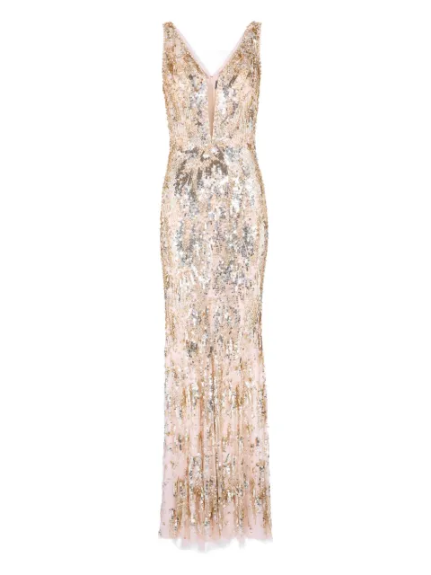 Jenny Packham Marion maxi dress Pink ZCD106L