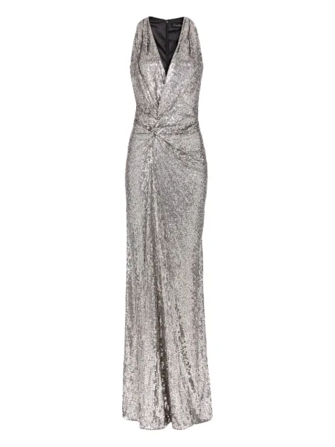 Jenny Packham Isoline dress Grey ZCD104L
