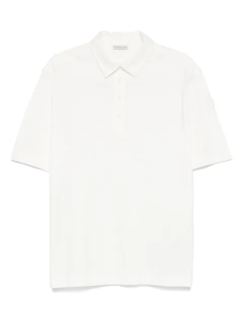 Moncler short-sleeve polo shirt White K10918A00028899E3