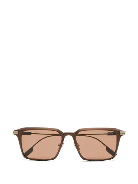 Zegna square-frame sunglasses Brown EZ0273H5537E