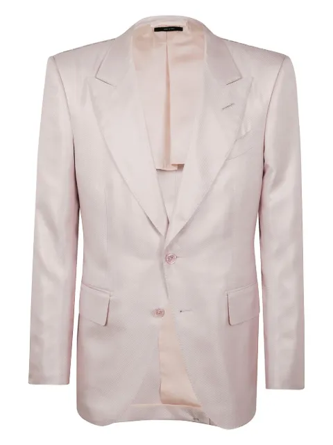 TOM FORD single-breasted blazer Pink JHPP01SPS85