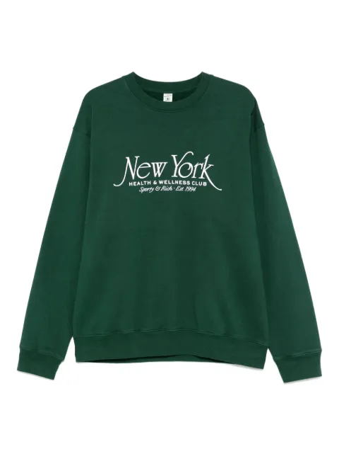 Sporty & Rich NY 94 sweatshirt Green ST071606034GR105