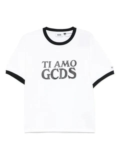 GCDS Ti Amo GCDS T-shirt White A2OU2308JG4