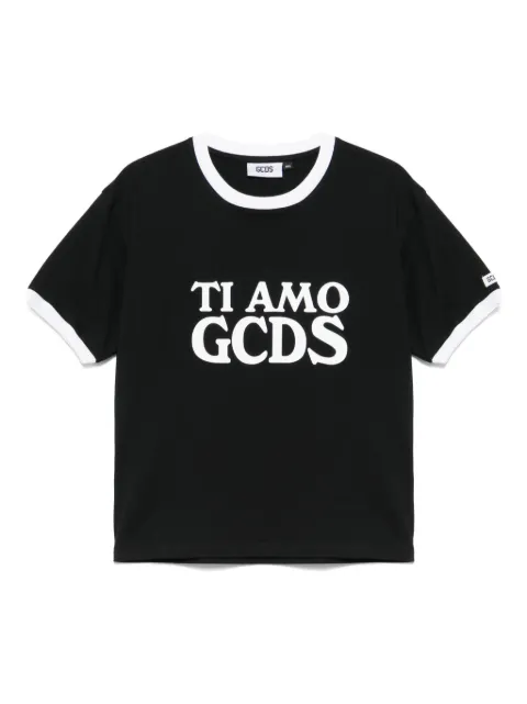 GCDS Ti Amo GCDS T-shirt Black A2OU2308JG4