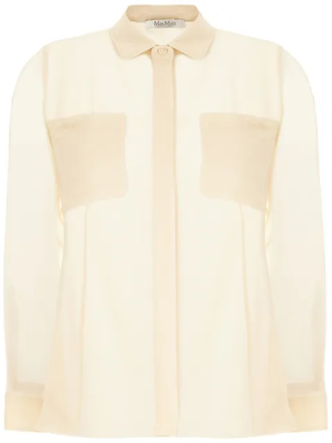 Max Mara Vongola shirt Neutrals 2411261012600