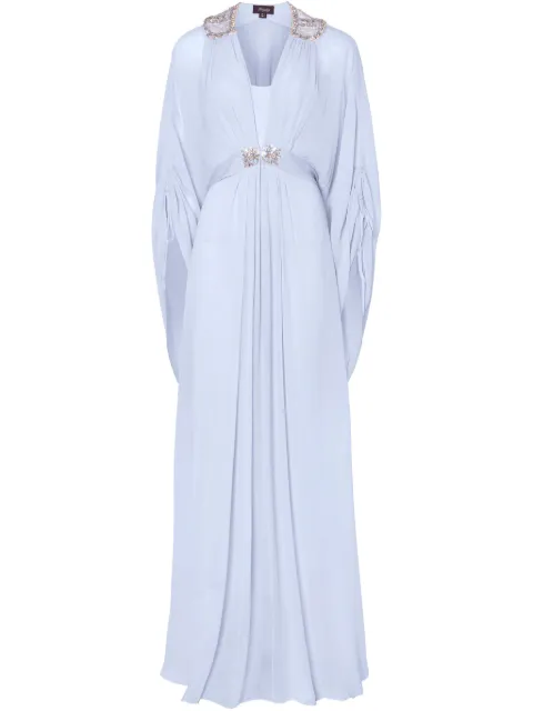 Temperley London embellished maxi dress Blue 25SSSOF1768A