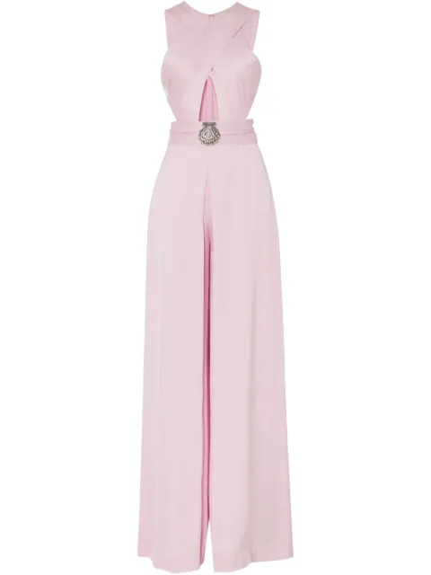 Temperley London cut-out jumpsuit Pink 25SSSOF50857