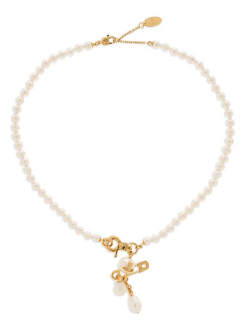 Vivienne Westwood small Claude necklace Gold 6301013J02R107