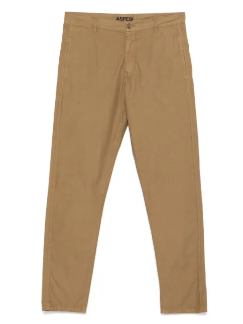 ASPESI tapered chinos Brown CP42G329